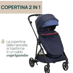 Trio E Sistemi Modulari|Chicco Trio Seety Con Kory Essential Oxford Blu