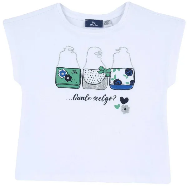 T-Shirt|Chicco T-Shirt Con Borsette