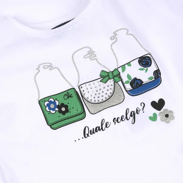 T-Shirt|Chicco T-Shirt Con Borsette