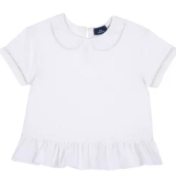 T-Shirt|Chicco T-Shirt Con Colletto E Rouche