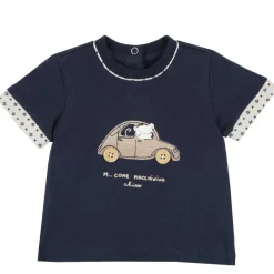 T-Shirt|Chicco T-Shirt Con Dolce Stampa Blu Scuro