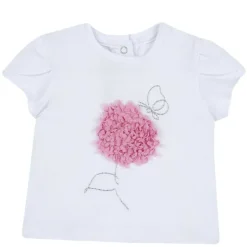 T-Shirt|Chicco T-Shirt Con Graziose Applicazioni