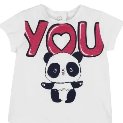 T-Shirt|Chicco T-Shirt Con Panda Bianco