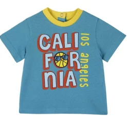 T-Shirt|Chicco T-Shirt Con Simpatica Stampa Azzurro Medio