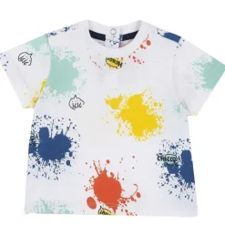 T-Shirt|Chicco T-Shirt Con Stampa Colorata All Over