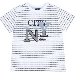 T-Shirt|Chicco T-Shirt Con Stampa E Fantasia A Righe