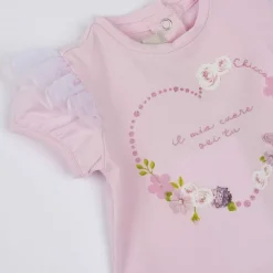 T-Shirt|Chicco T-Shirt Con Stampa E Volant