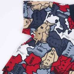 T-Shirt|Chicco T-Shirt Con Stampa Geografica