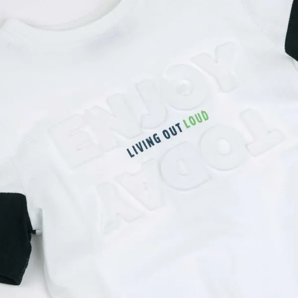 T-Shirt|Chicco T-Shirt Con Stampa In Rilievo