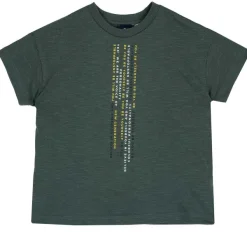T-Shirt|Chicco T-Shirt Con Stampa Lettering Verde Medio
