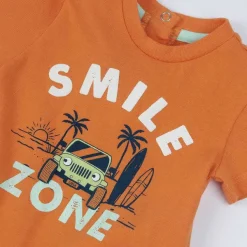 T-Shirt|Chicco T-Shirt Con Stampa Smile Zone