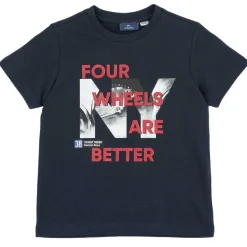 T-Shirt|Chicco T-Shirt Con Stampa Urban Blu Scuro