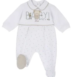 Tutine|Chicco Tutina Di Jersey Con Fantasia A Pois