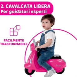 Cavalcabili|Chicco Vespa Primavera Italia Rosa