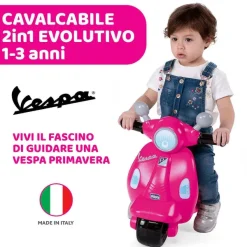 Cavalcabili|Chicco Vespa Primavera Italia Rosa