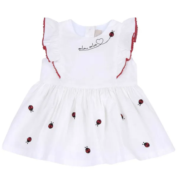 Vestiti|Chicco Vestito Con Ricamo