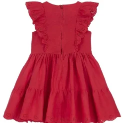 Vestiti|Chicco Vestito In Leggero Cotone Con Manica Volants