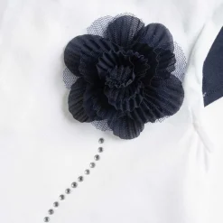 Vestiti|Chicco Vestito Manica Corta Con Fiore Applicato